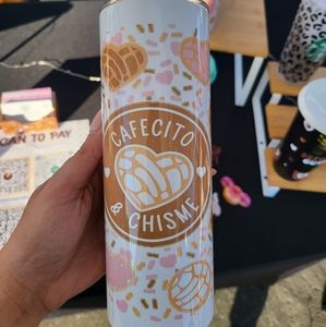 Skinny metal tumbler